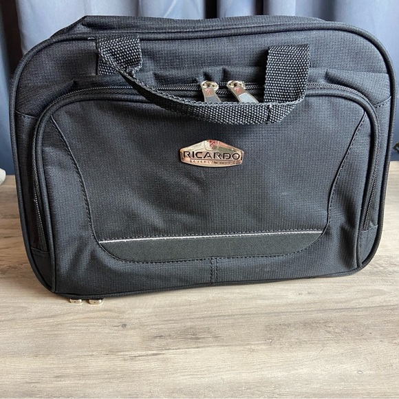 Other - Toiletry Bag Ricardo Beverly Hills Black Multi Compartment Hanging Travel